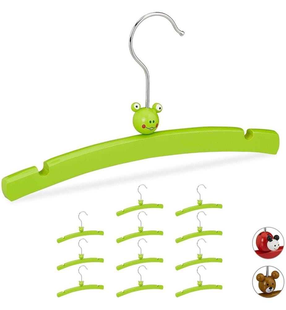 RELAXDAYS Relaxdays Children's Clothes Hanger Se… DeinDeal