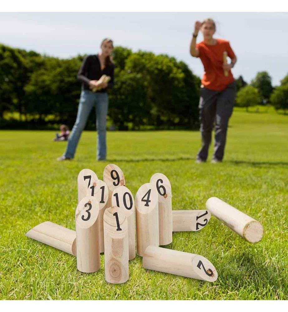 RELAXDAYS Relaxdays Unisex's, Natural Kubb Vikin… DeinDeal