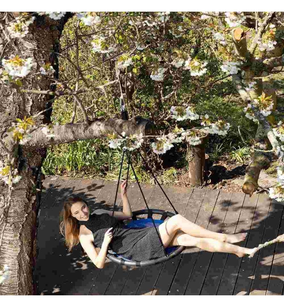 RELAXDAYS Relaxdays Nest, Round Hanging Swing fo… DeinDeal