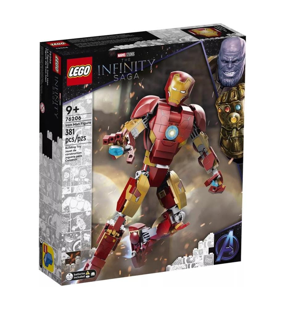 Armure Iron Man Taille Réelle LEGO 76206 - L'armure articulée d'Iron Man LEGO | DeinDeal