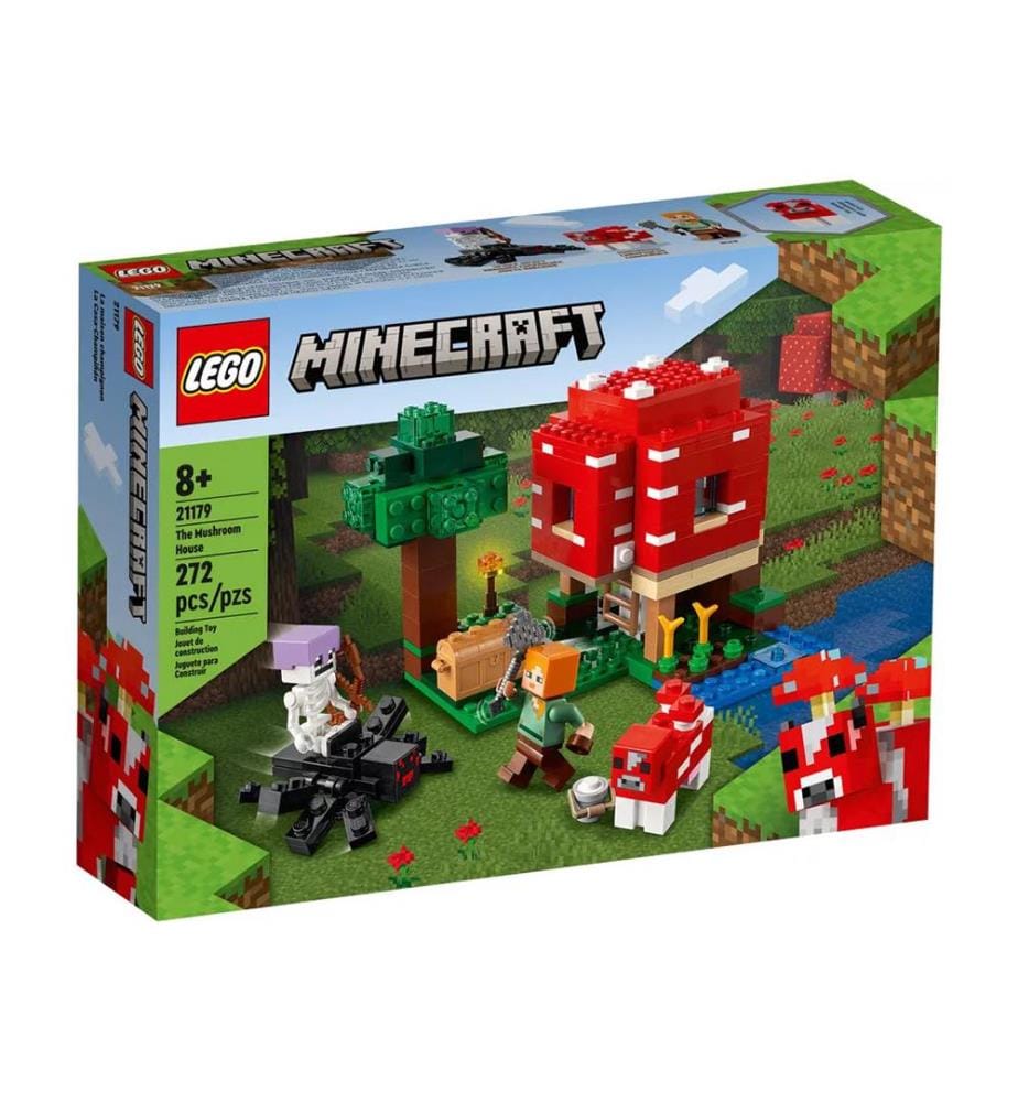 LEGO 21188 Minecraft Le Village Lama, Jouet de Maison, avec