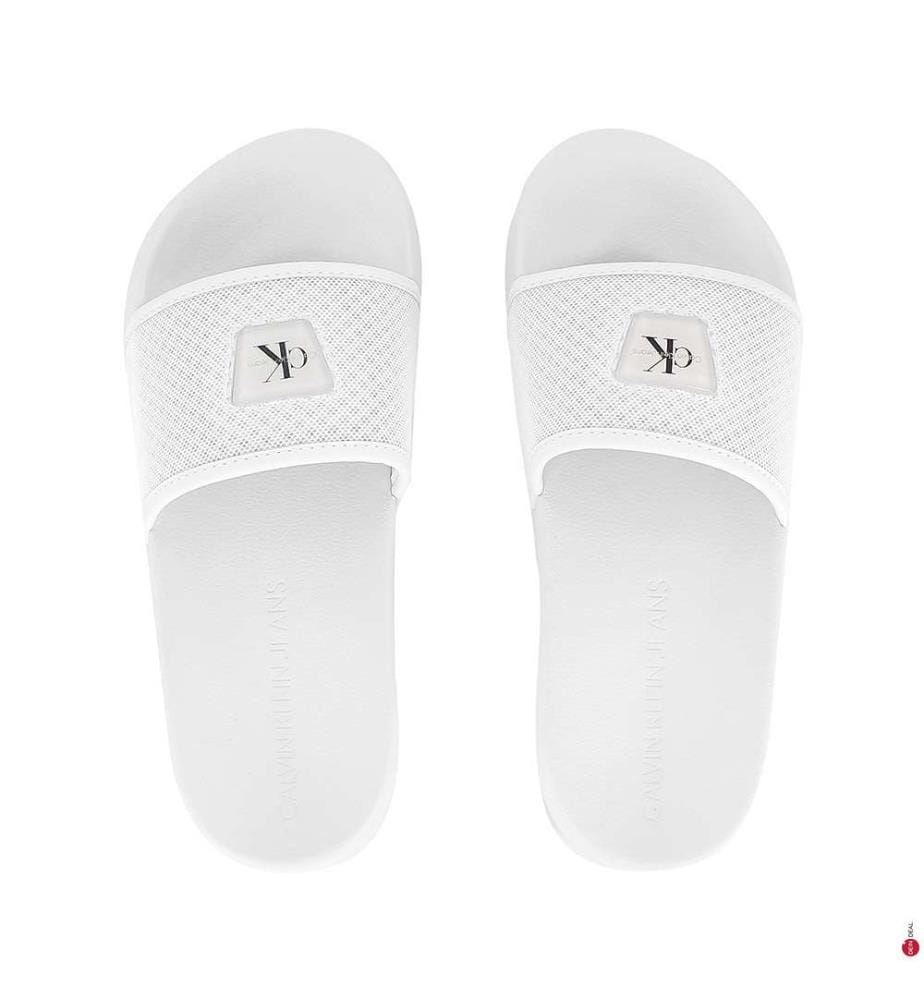 CALVIN KLEIN - Pantoletten - Weiss