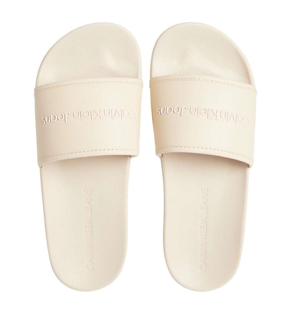 CALVIN KLEIN - Pantoletten - Beige