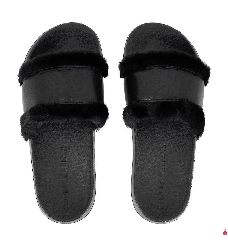 CALVIN KLEIN - Pantoletten - Schwarz