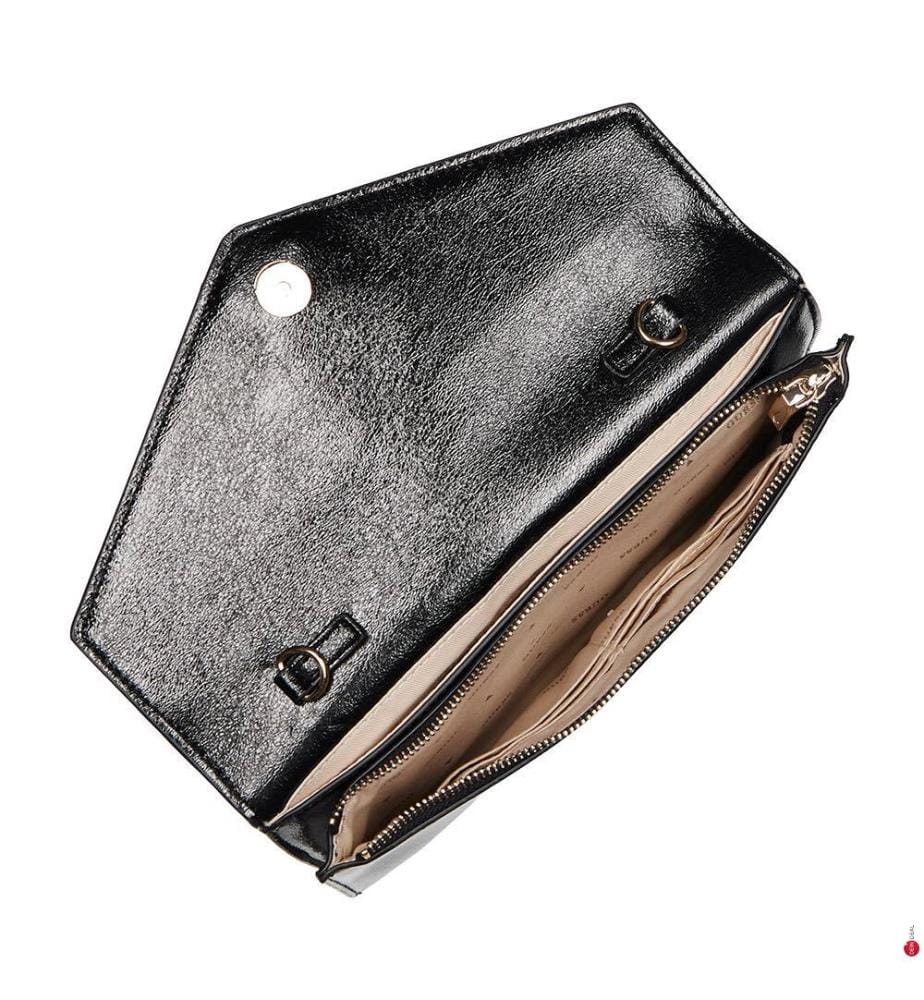 GUESS Umhängetasche Ever Flap Clutch Schwarz DeinDeal
