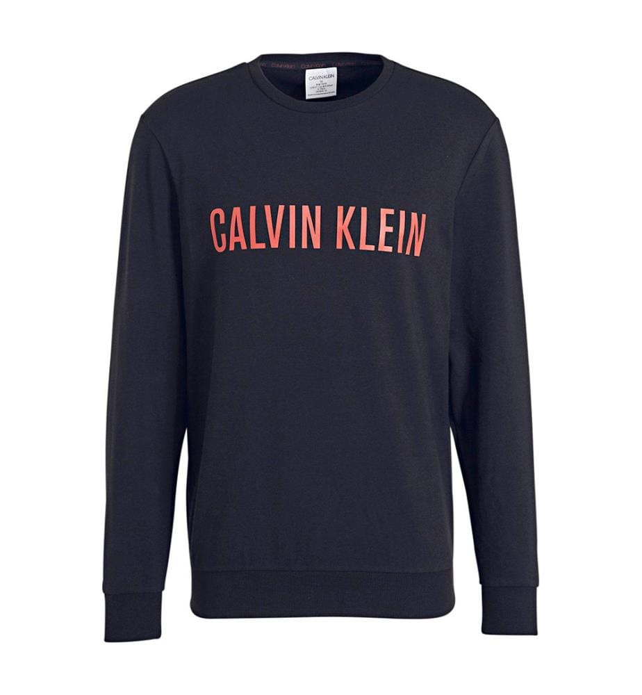 CALVIN KLEIN - Sweat - Gris Foncé et Rouge