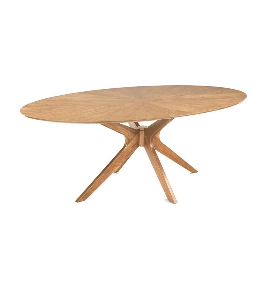 TOMASUCCI - Table Tallin - Noyer Fonc�
