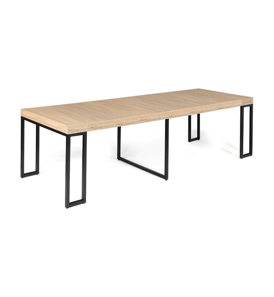 IDOMYA - Console Extensible Memphis - 300 cm