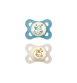 MAM - Tétines Original Night 2 pcs. Boy 0-6 mois