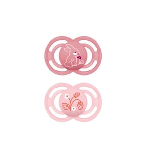 MAM - Tétines Perfect 2 pcs. Girl 16-36 mois