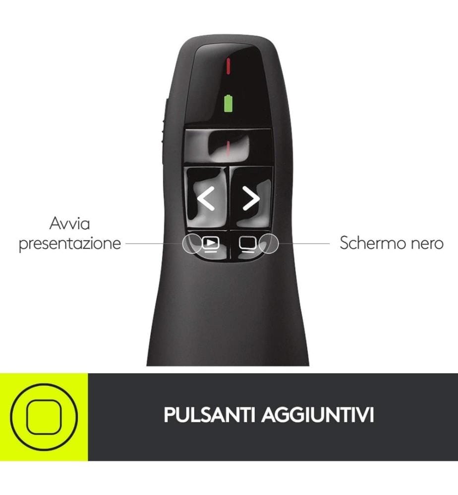 Logitech Logitech R400 Presenter, Kabellose 2.4 … DeinDeal