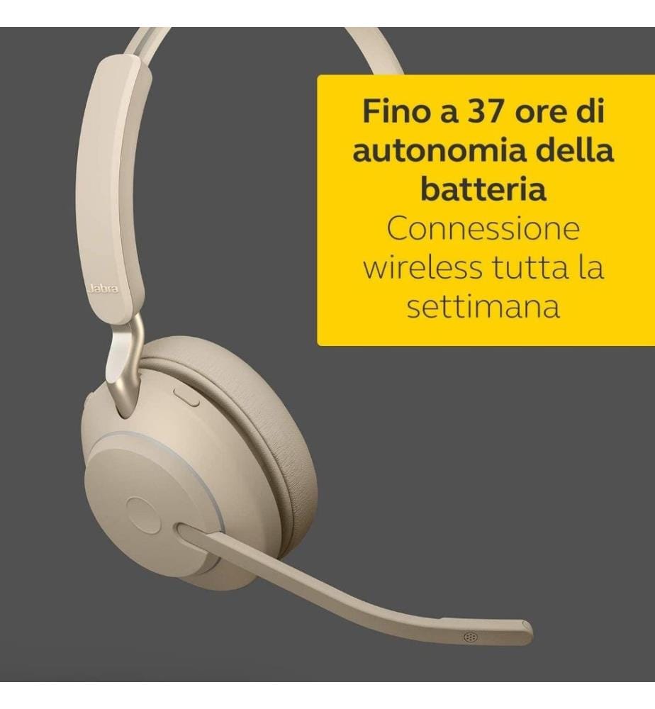 JABRA Jabra Evolve2 65 Wireless PC Headset with … DeinDeal