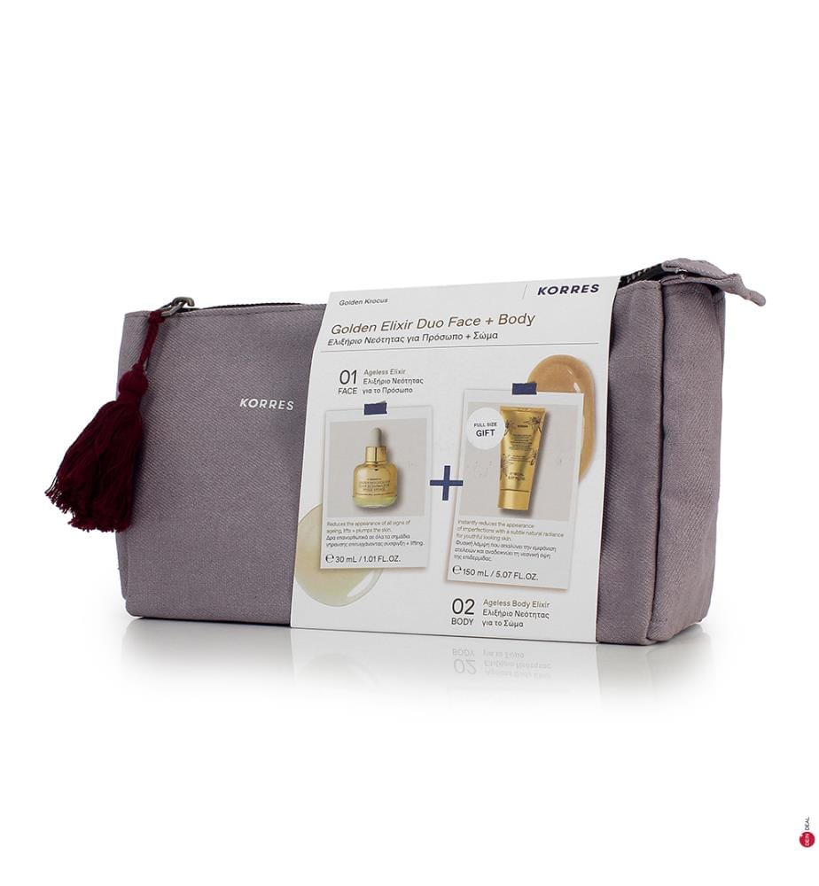 Korres Set Golden Krocus Duo Ageless Face Elixir… DeinDeal