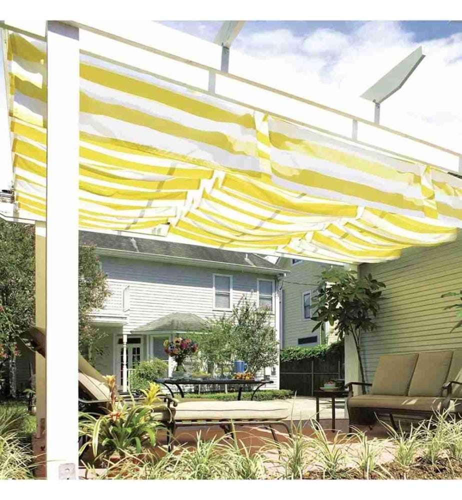 Windhager Sliding Shade Sail on Cables, Sun Shad… DeinDeal