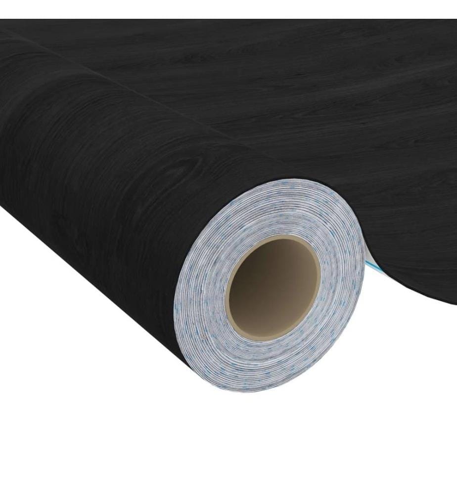 Films autoadhésifs pour meubles 2 pcs Bois foncé 500x90 cm PVC