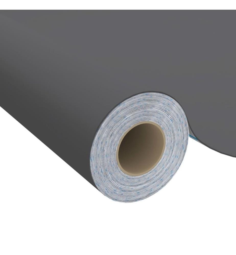 Möbelfolien Selbstklebend 2 Stk. Grau 500x90 cm PVC