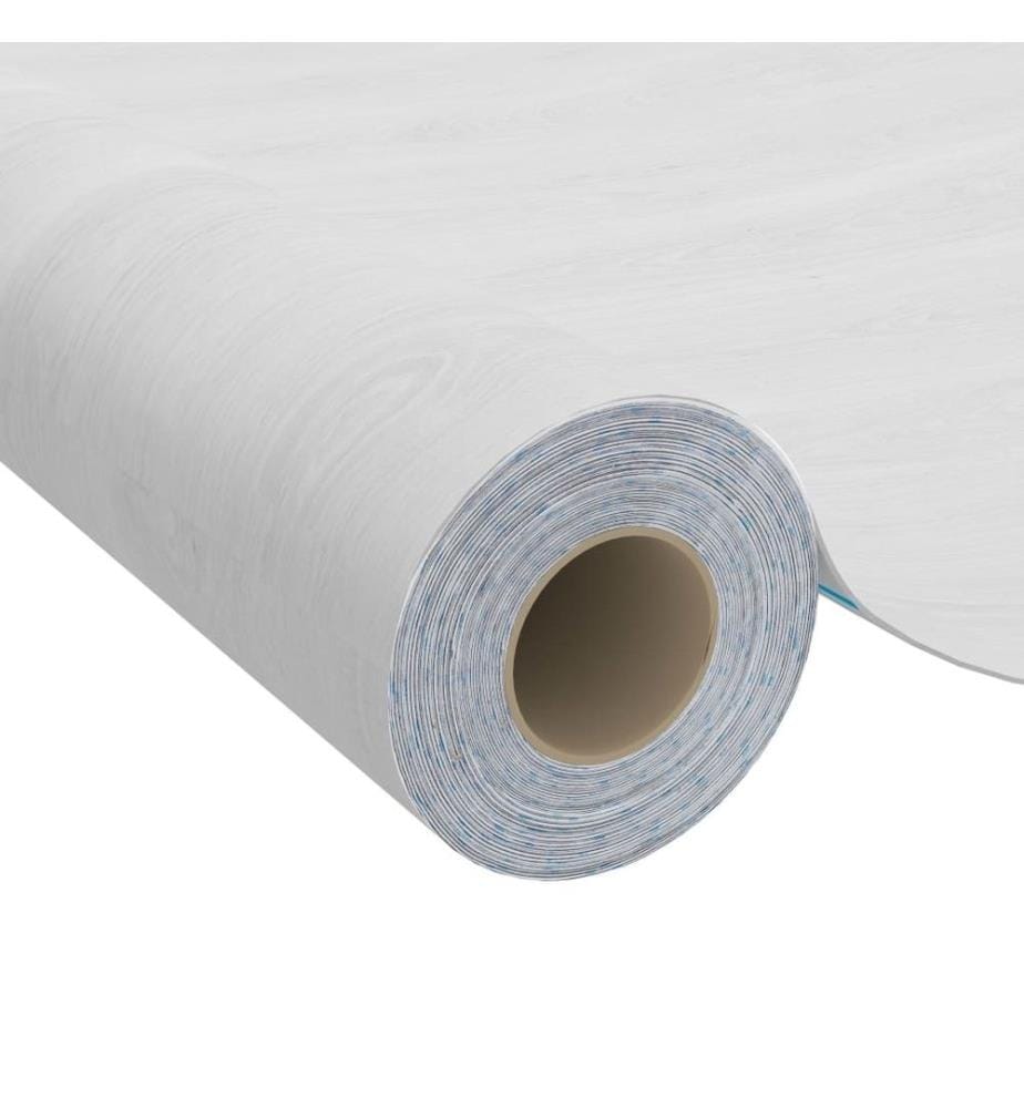 Films autoadhésifs pour meubles 2 pcs Bois blanc 500x90 cm PVC
