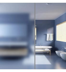 Fensterfolie Milchglasfolie Selbstklebend 0,9x10 m