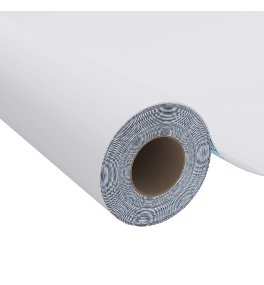Film autoadhésif pour meubles Argenté brillant 500x90 cm PVC