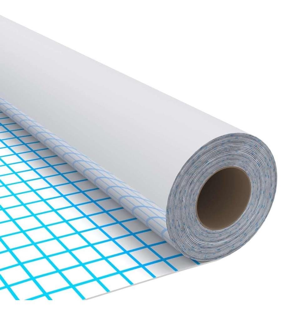 Film autoadhésif pour meubles Argenté brillant 500x90 cm PVC