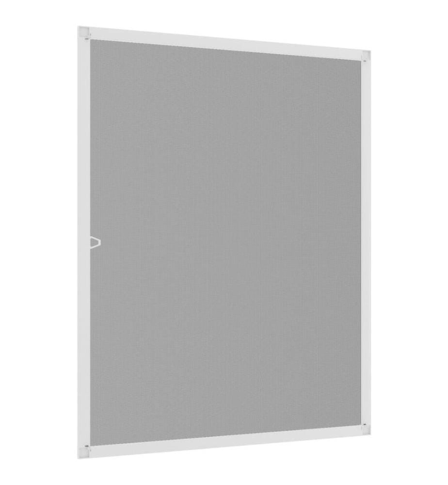Insektenschutz für Fenster Weiss 100x120 cm