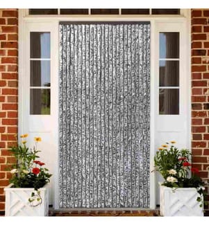 Insektenschutz-Vorhang Braun und Beige 100x220 cm Chenille