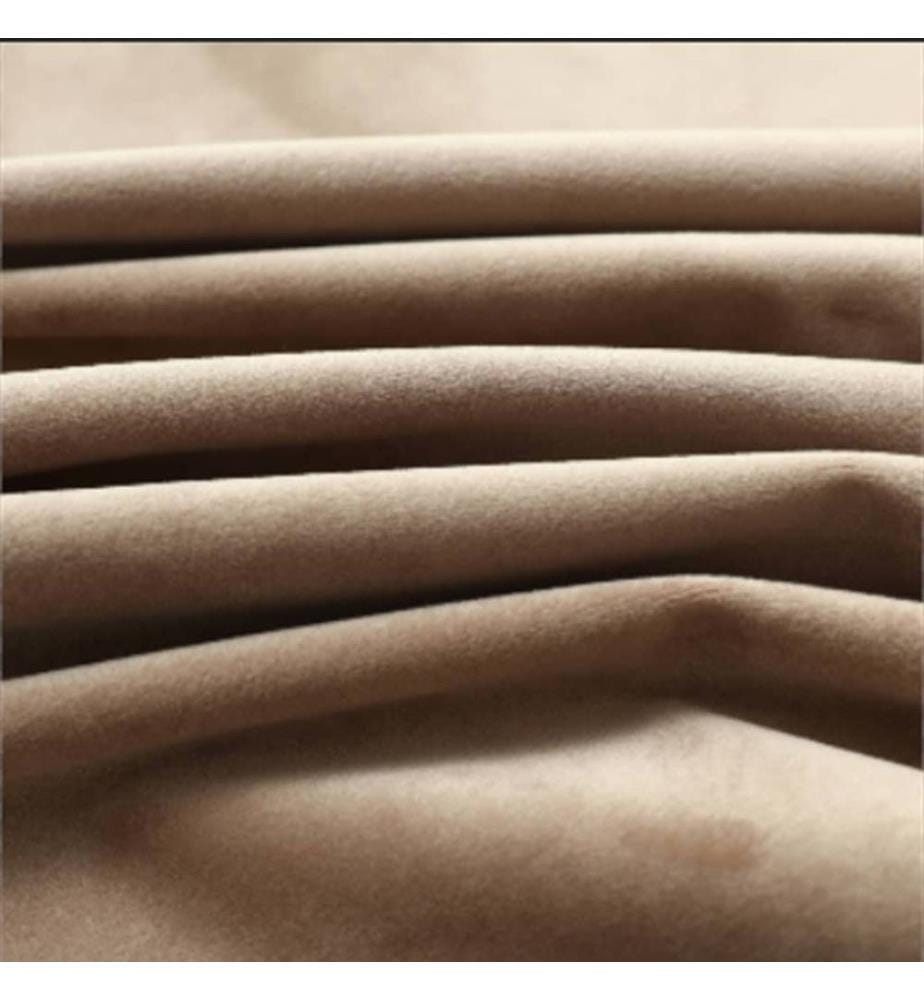 Verdunkelungsvorhänge mit Ösen 2 Stk. Samt Beige 140x225 cm