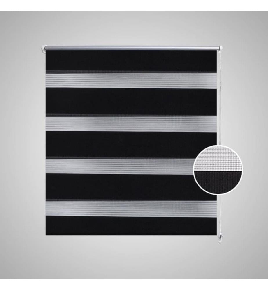 Doppelrollo 50 x 100 cm schwarz