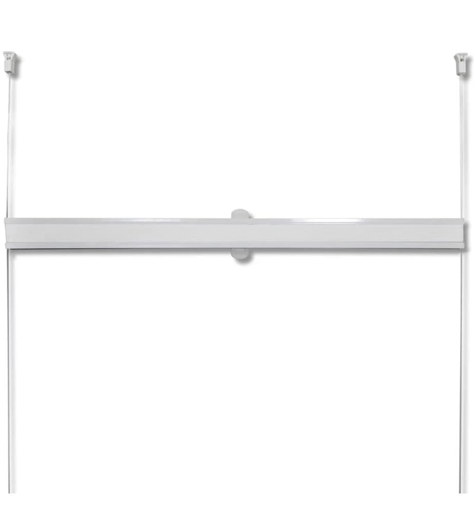 Plissee Faltrollo Rollo Plisseerollo 40x125cm Weiss