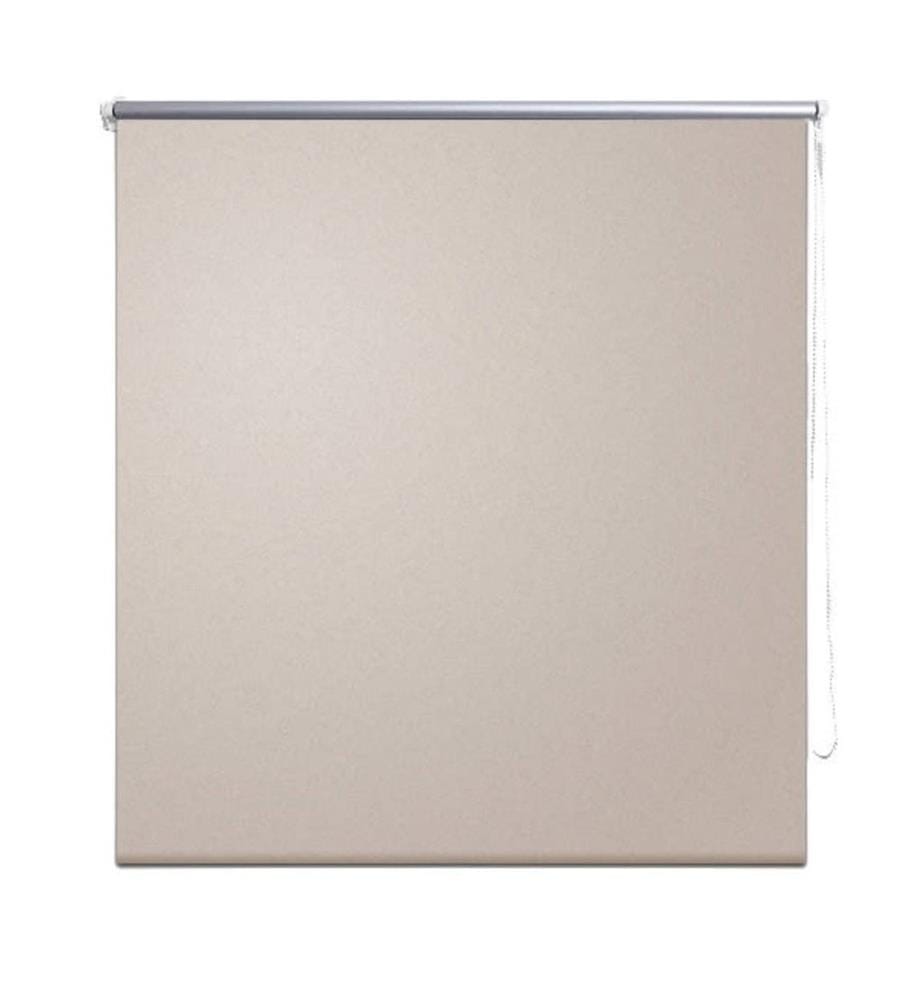 Verdunkelungsrollo Verdunklungsrollo 140 x 175 cm beige