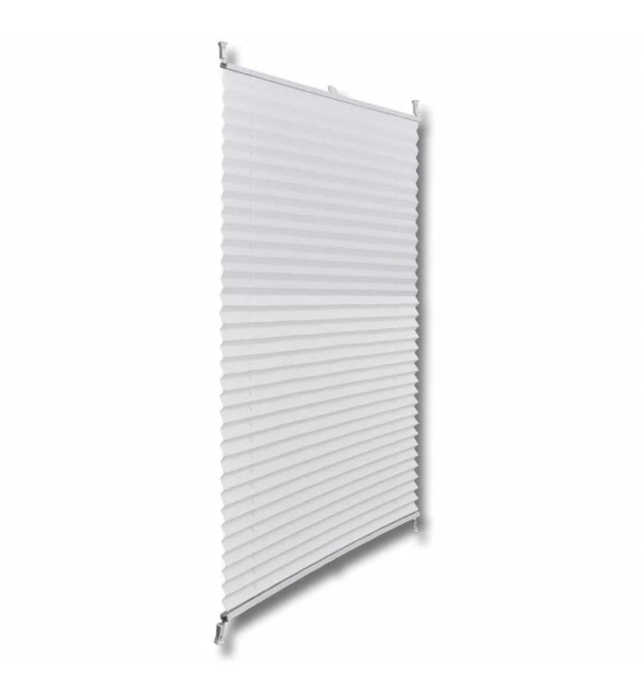 Plissee Faltrollo Rollo Plisseerollo 100x150cm Weiss