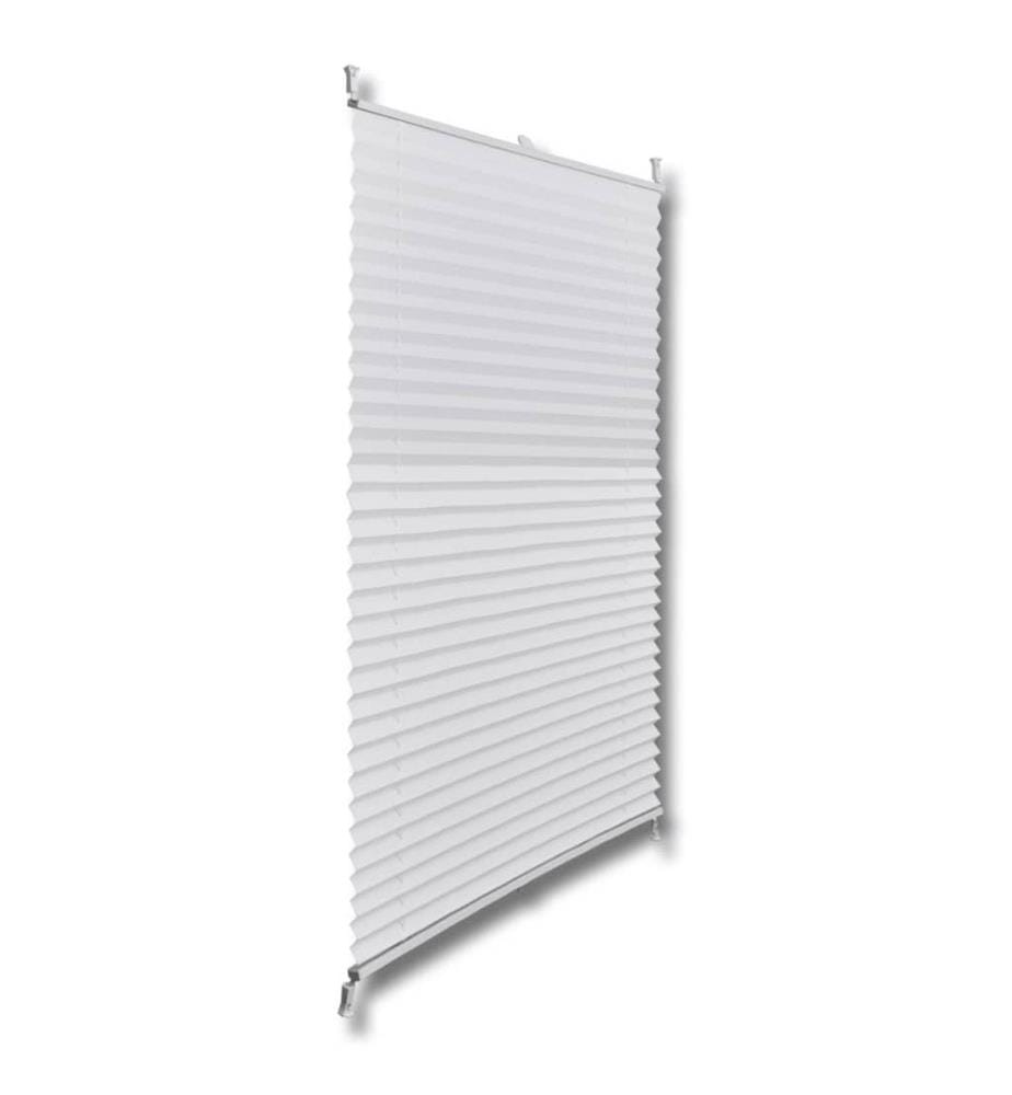 Plissee Faltrollo Rollo Plisseerollo 110x150cm Weiss