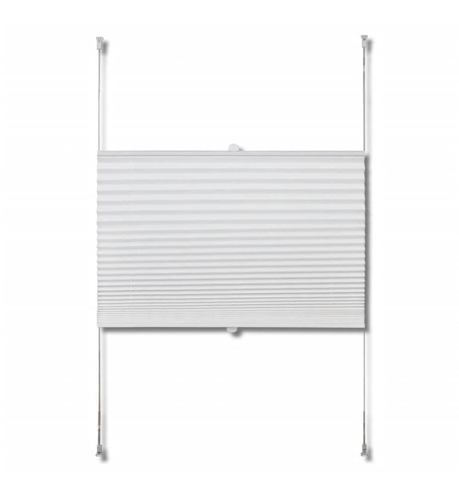 Plissee Faltrollo Rollo Plisseerollo 110x150cm Weiss