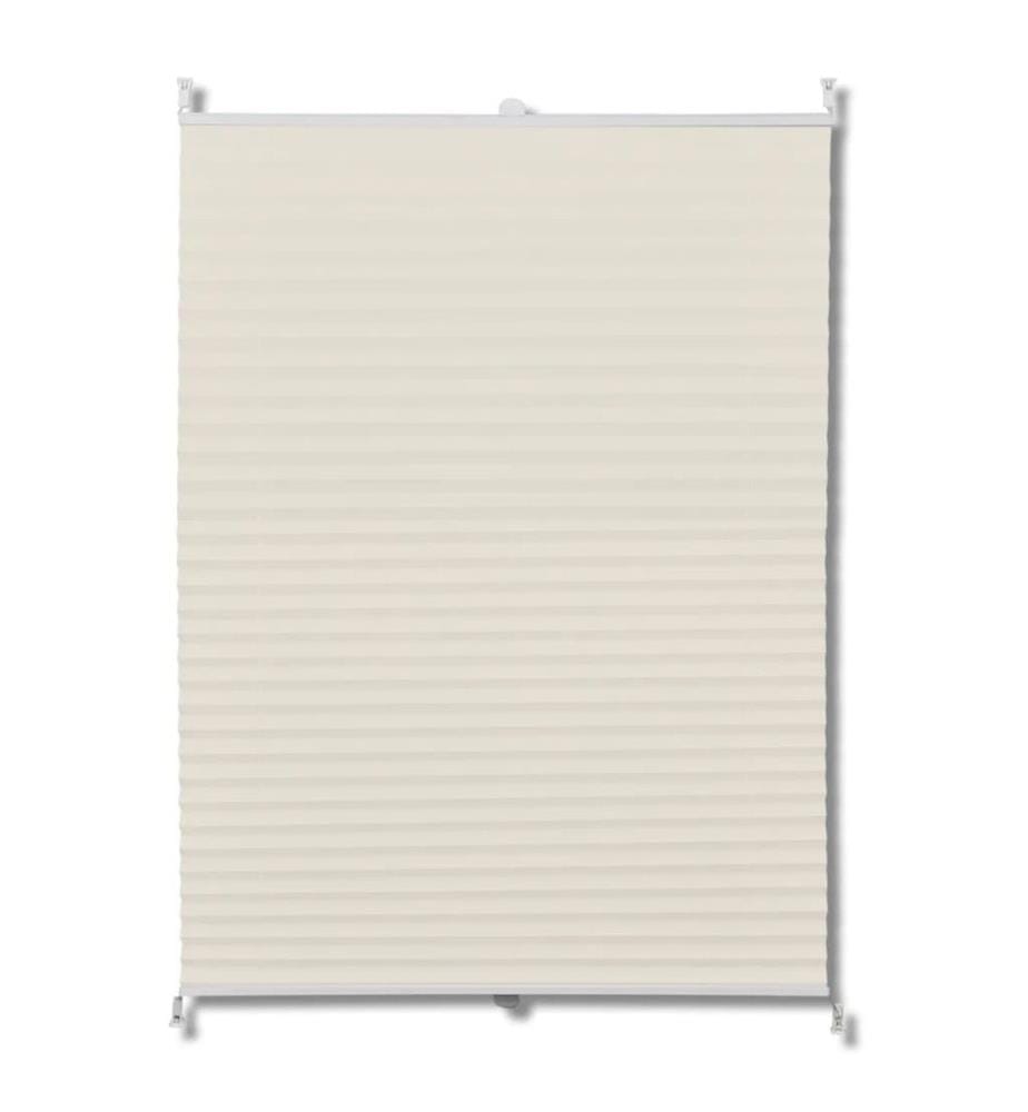 Plissee Faltrollo Rollo Plisseerollo 40x125cm Creme