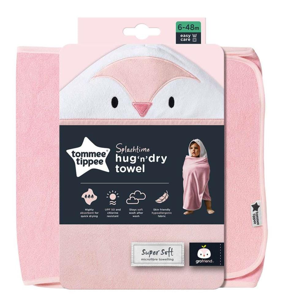 Tommee Tippee Hug n Dry hooded towel for babies … DeinDeal