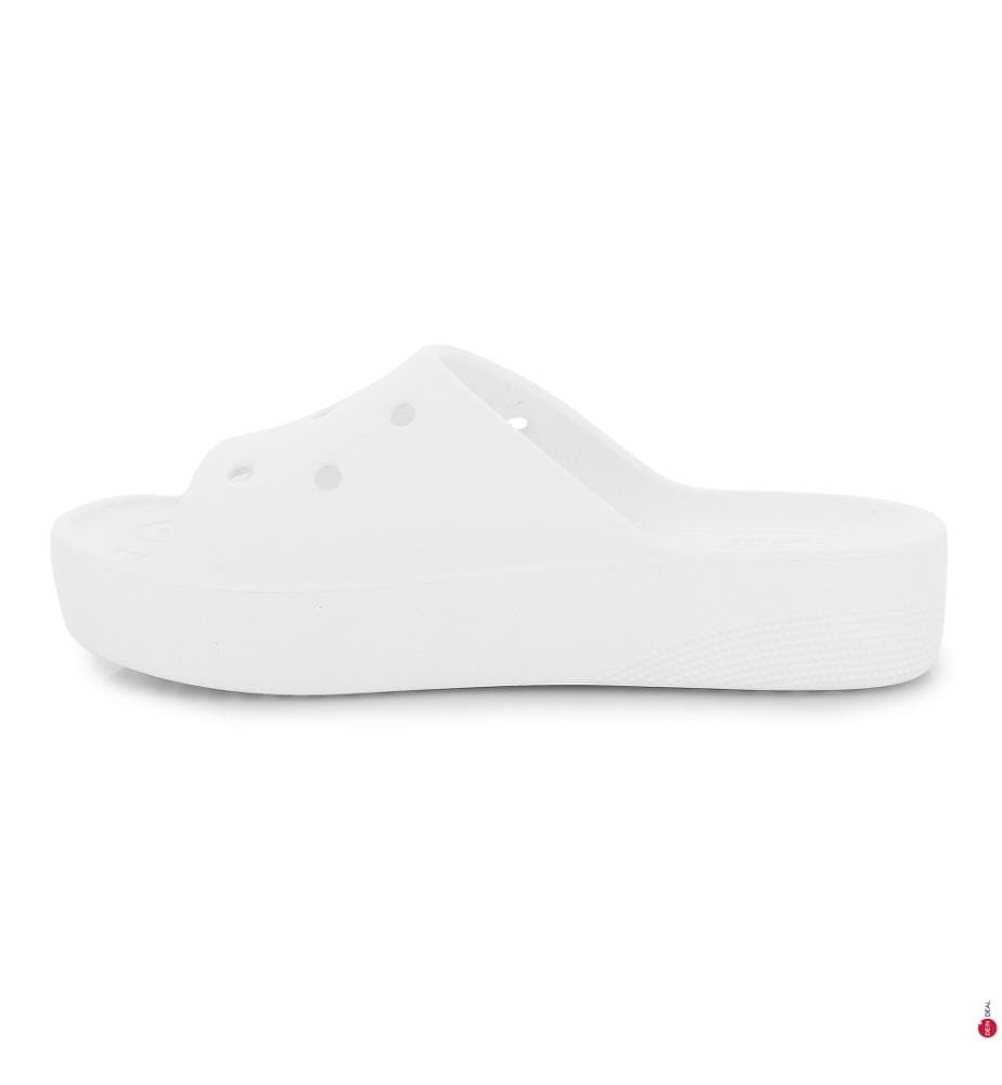 white crocs sandals women's