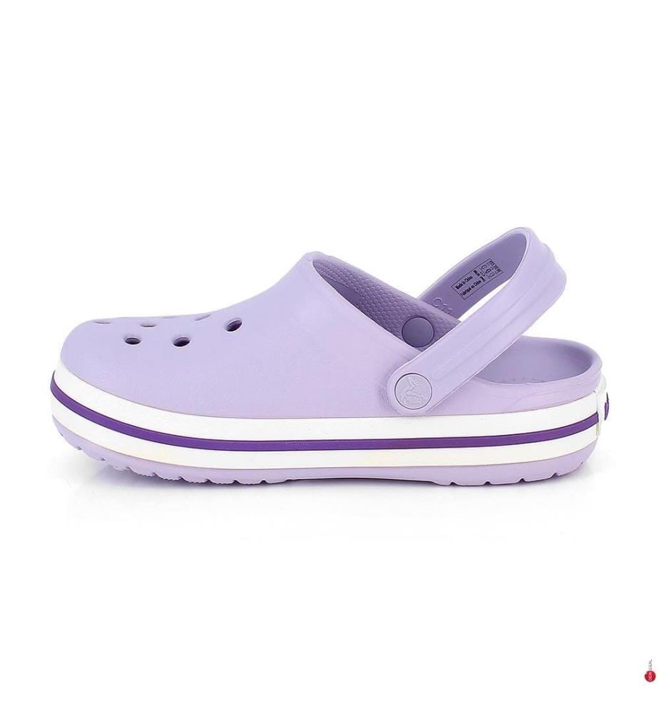 Sabots Crocband - Violet et Blanc