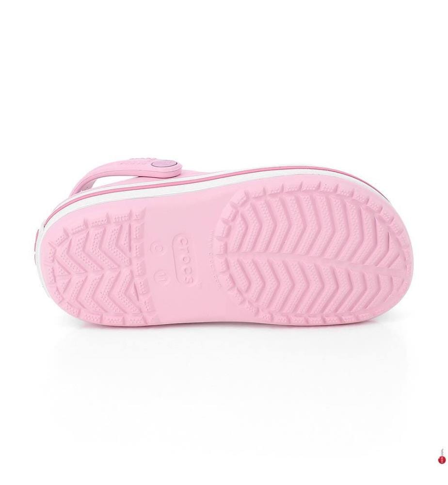Sabots Crocband - Rose et Blanc