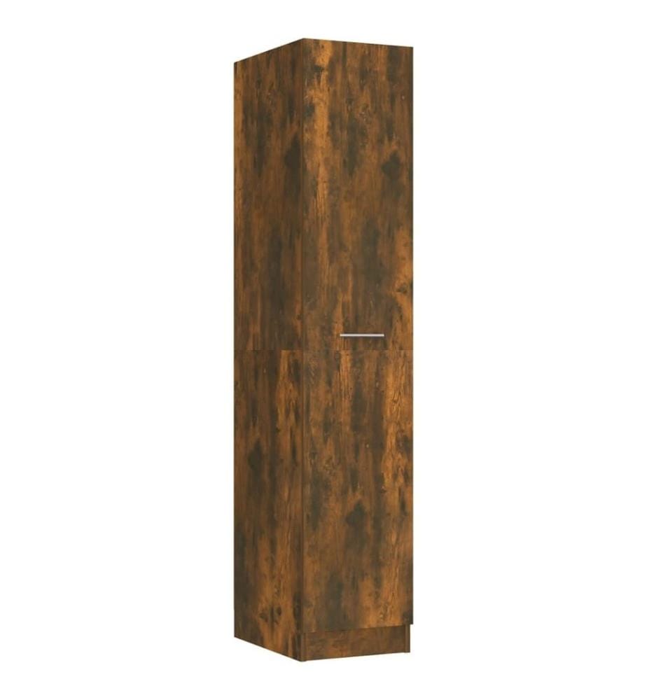 Apothekerschrank Räuchereiche 30x42,5x150 cm Holzwerkstoff