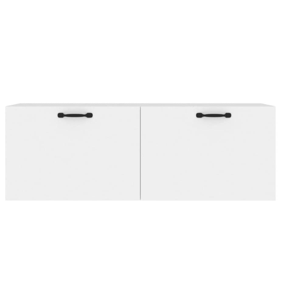 Armoire murale Blanc 100x36,5x35 cm Bois d'ingén… DeinDeal