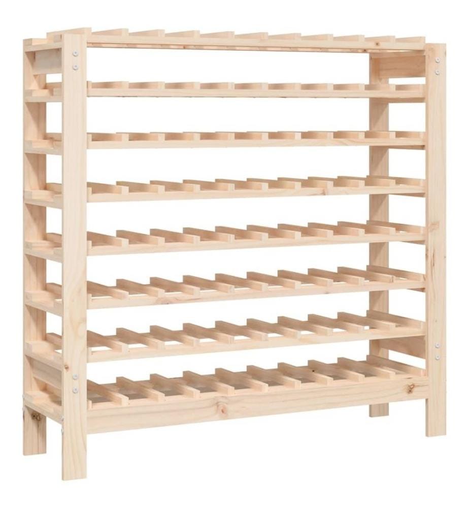 Casier à vin 109,5x30x107,5 cm Bois de pin massif