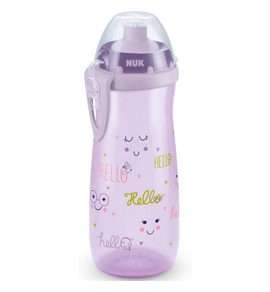 Exllena Isolierte Trinkflasche – 350 Ml, Mit Gurt & Clip, In Seeblau