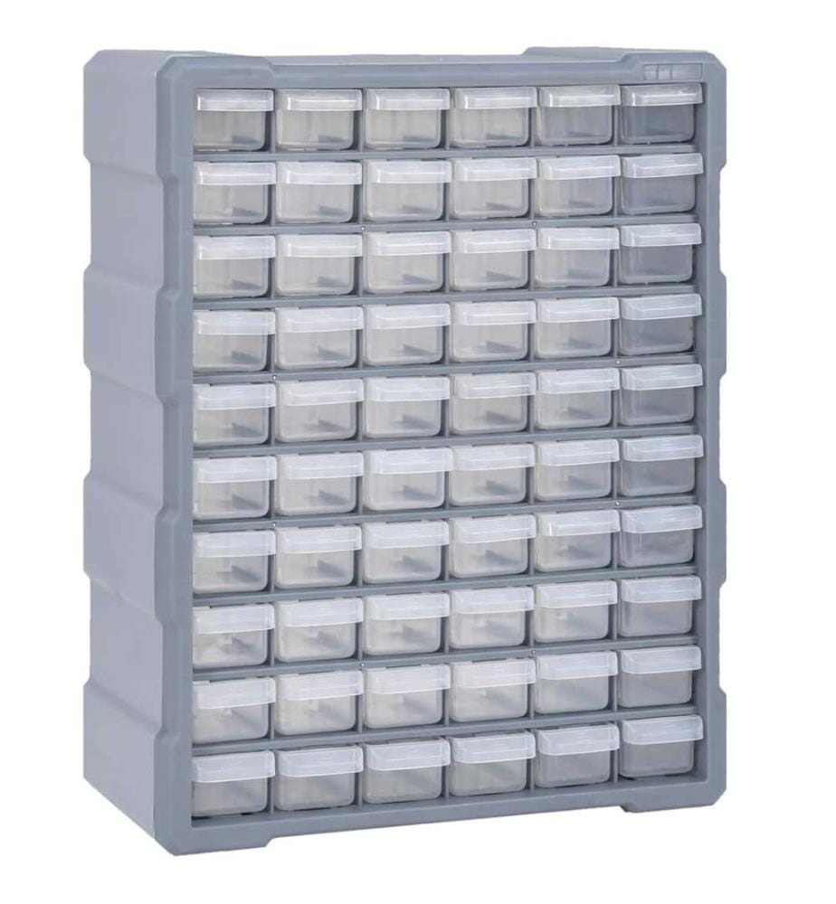 Multi-Schubladen-Organizer mit 60 Schubladen 38x16x47,5 cm