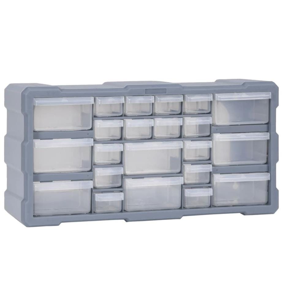 Multi-Schubladen-Organizer mit 22 Schubladen 49x16x25,5 cm