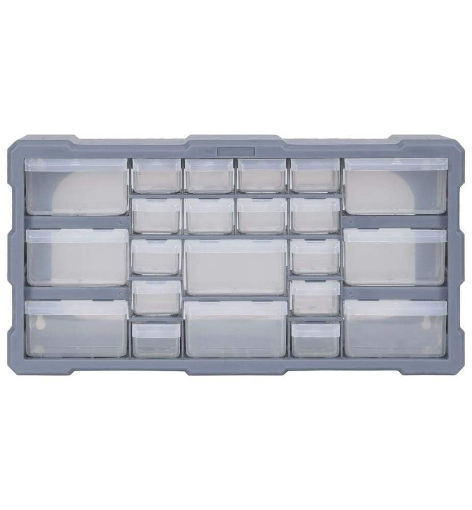 Multi-Schubladen-Organizer mit 22 Schubladen 49x16x25,5 cm
