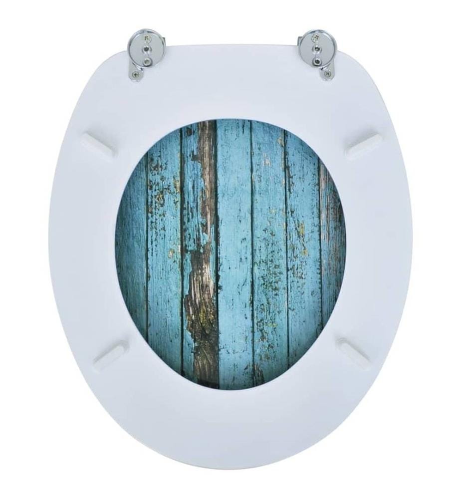Toilettensitz WC-Sitz MDF Holz Design