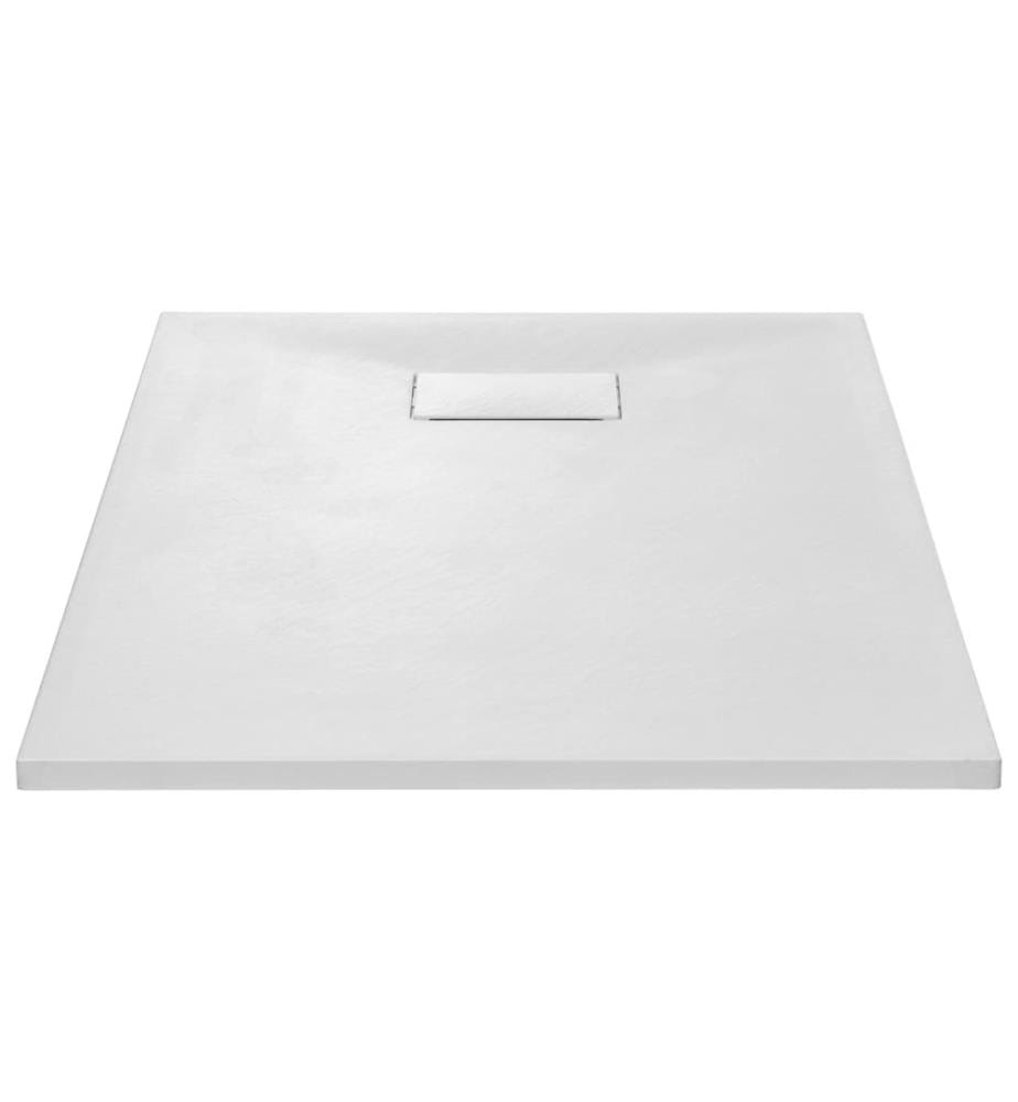 Bac de douche SMC Blanc 100 x 70 cm