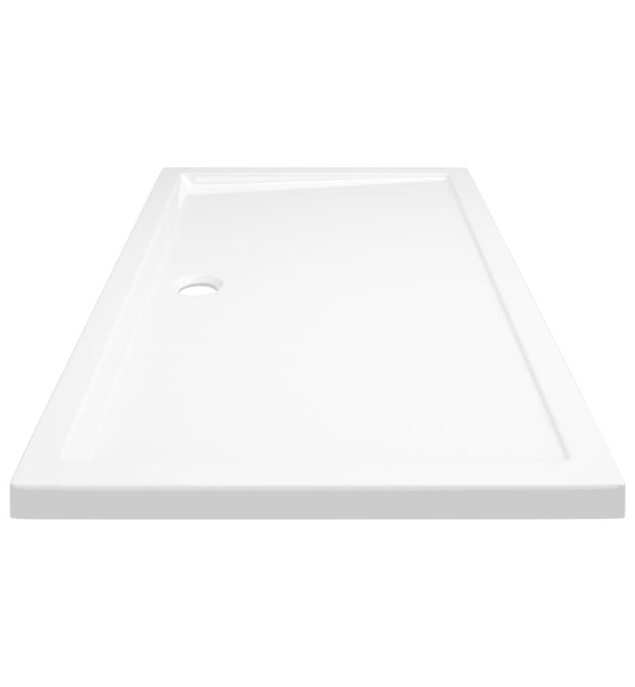 Receveur de douche rectangulaire ABS Blanc 70x120 cm