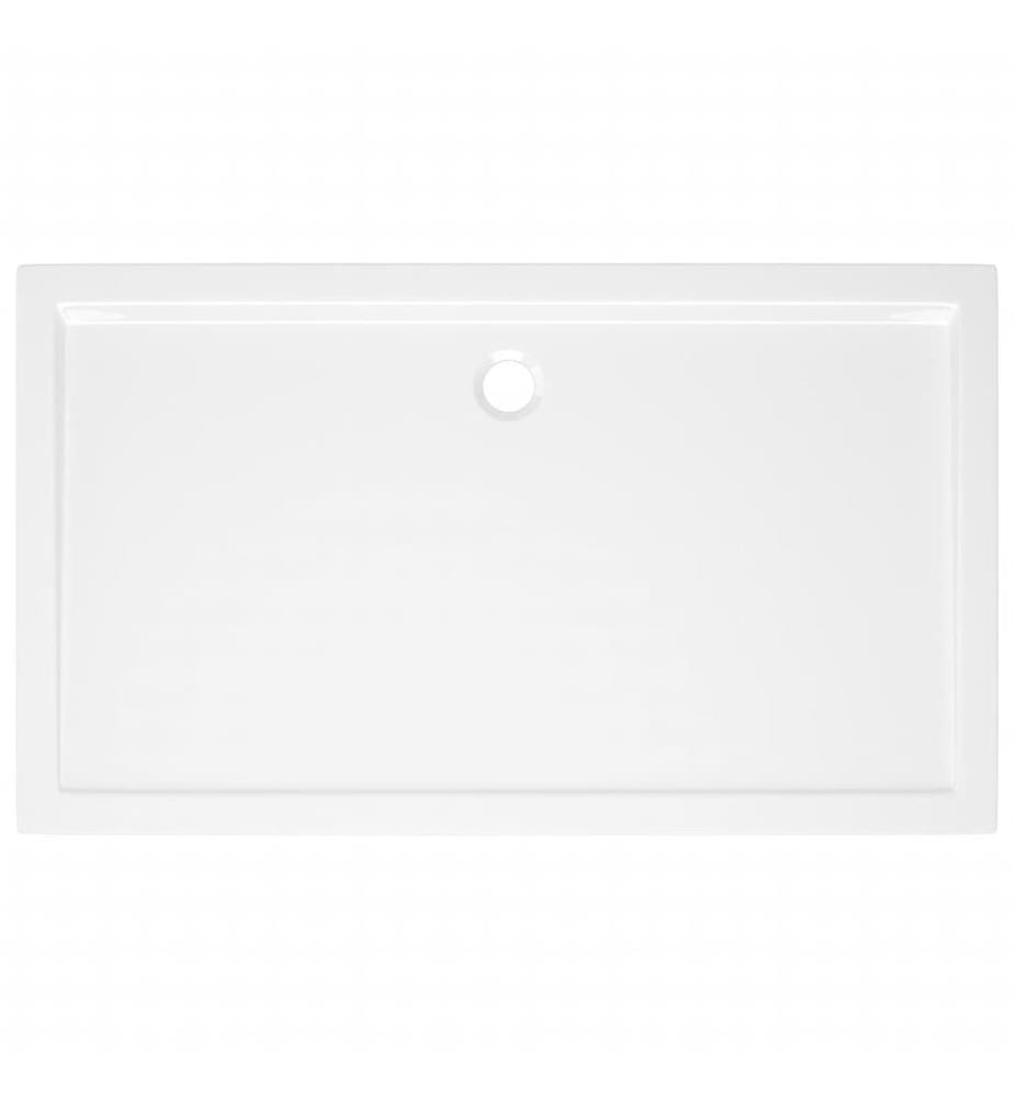 Receveur de douche rectangulaire ABS Blanc 70x120 cm