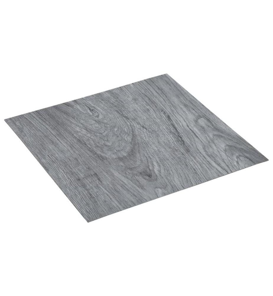 Laminat Dielen Selbstklebend 5,11 m² PVC Hellgrau